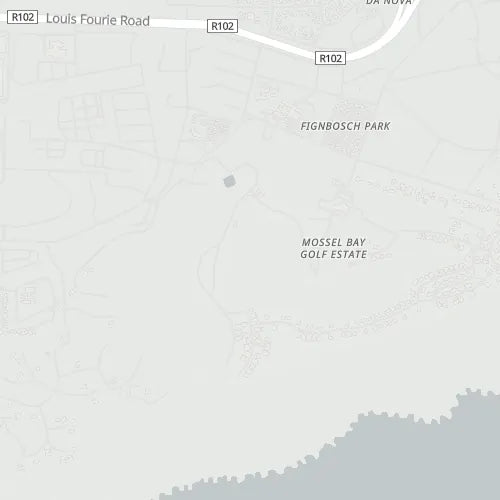 Map of Mossel Bay Golf Estate