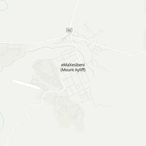 Map of Mount Ayliff