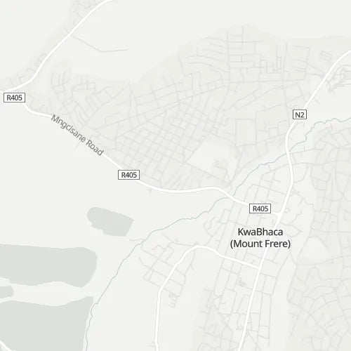 Map of Mount Frere