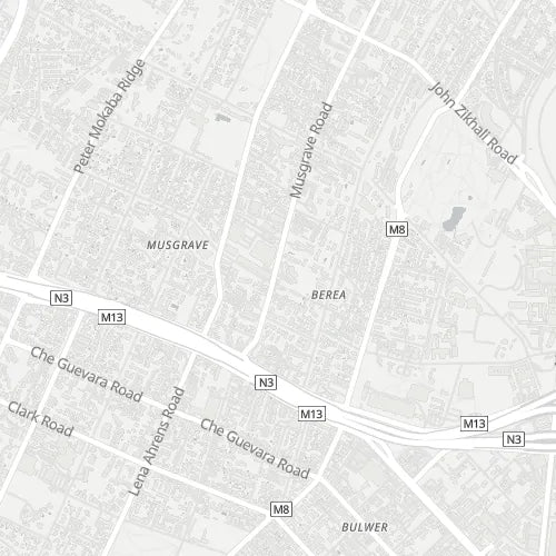 Map of Musgrave