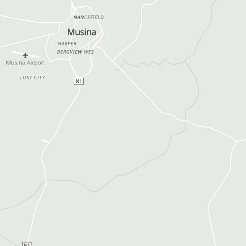 Map of Musina Nature Reserve