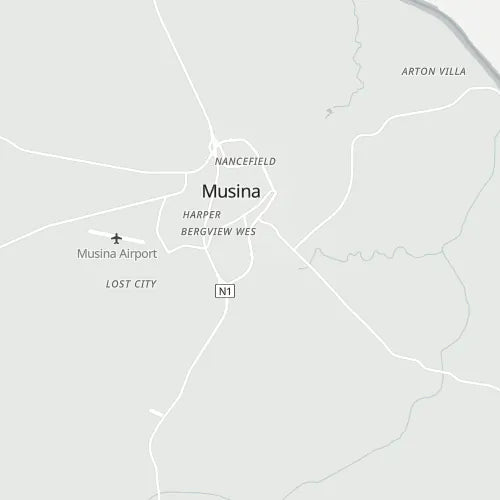 Map of Musina(Messina)