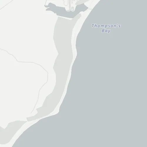 Map of Mzamba Beach