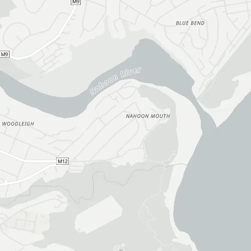 Map of Nahoon Beach