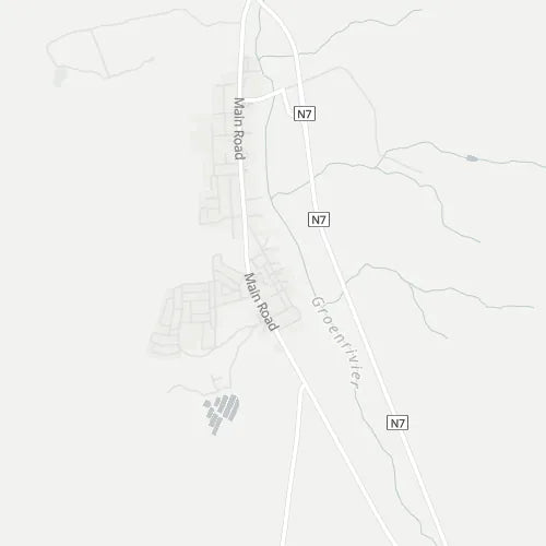 Map of Namaqualand Road Trip