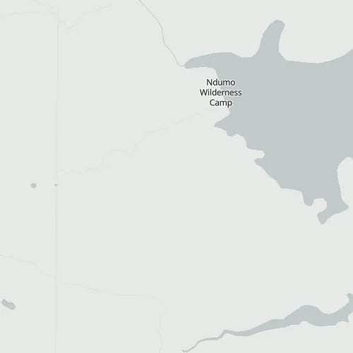 Map of Ndumo Game Reserve