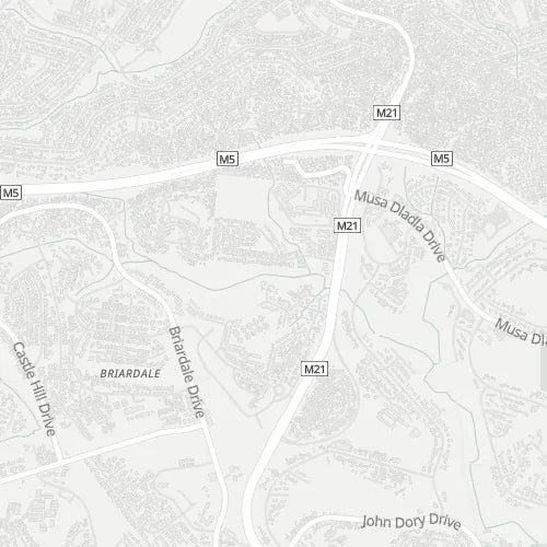 Map of Newlands East