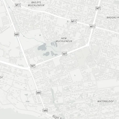 Map of Nieuw Muckleneuk