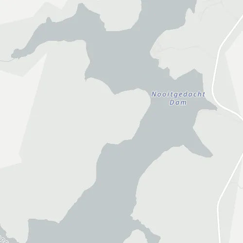 Map of Nooitgedacht Dam Nature Reserve