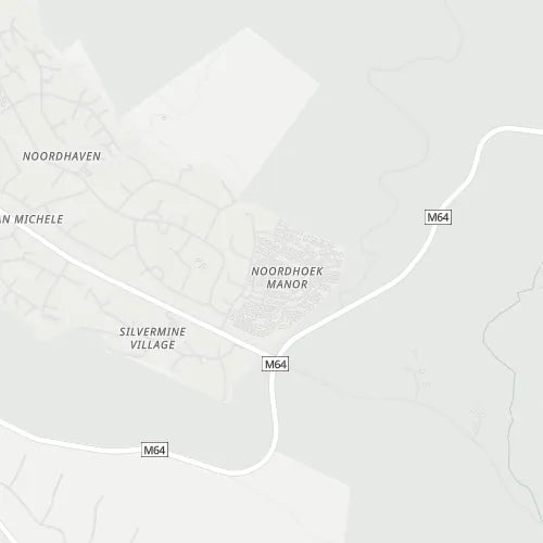 Map of Noordhoek Manor