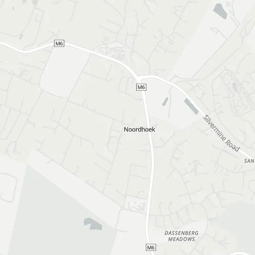 Map of Noordhoek
