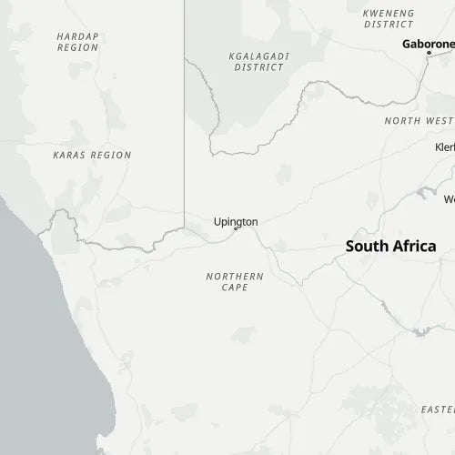 Map of Northern Cape