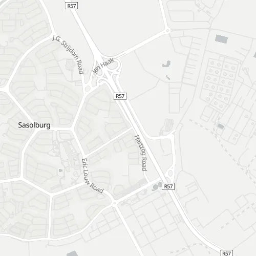 Map of Northern Free State