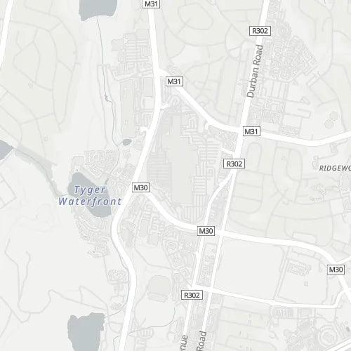 Map of Northern Suburbs