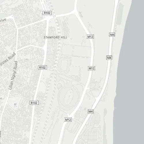 Map of Oasis Beach