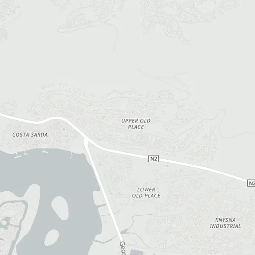 Map of Old Place