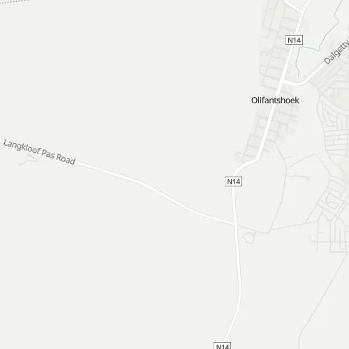 Map of Olifantshoek
