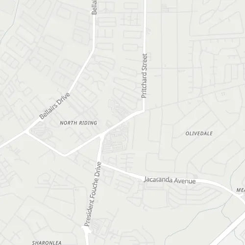 Map of Olivedale