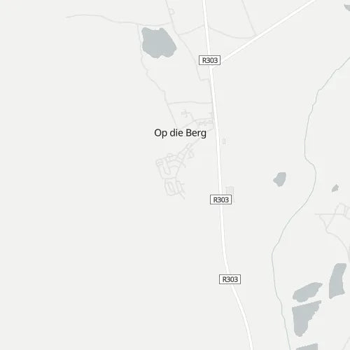 Map of Op Die Berg