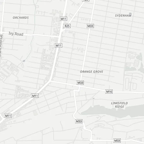 Map of Orange Grove