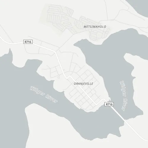 Map of Oranjeville