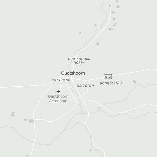 Map of Oudtshoorn