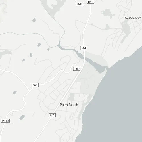 Map of Palm Beach