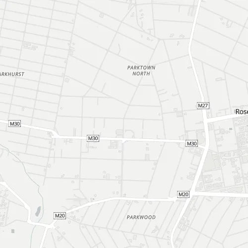 Map of Parktown North