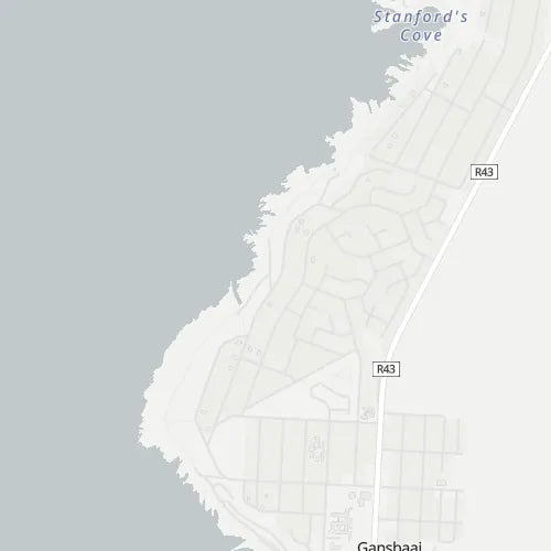 Map of Perlemoen Bay