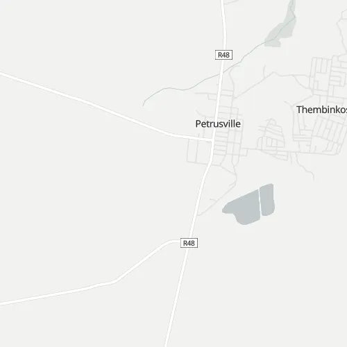 Map of Petrusville