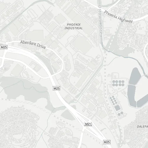 Map of Phoenix Industrial South