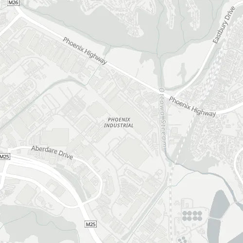 Map of Phoenix Industrial