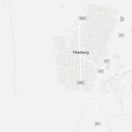 Map of Piketberg