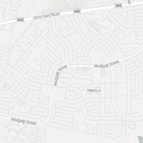 Map of Pimville
