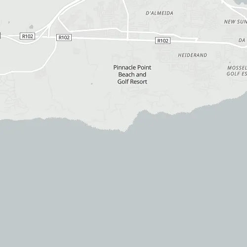 Map of Pinnacle Point