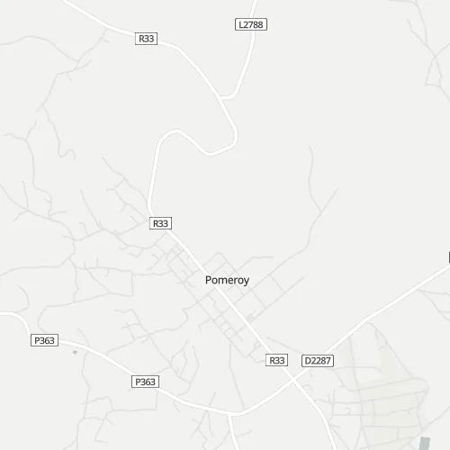Map of Pomeroy