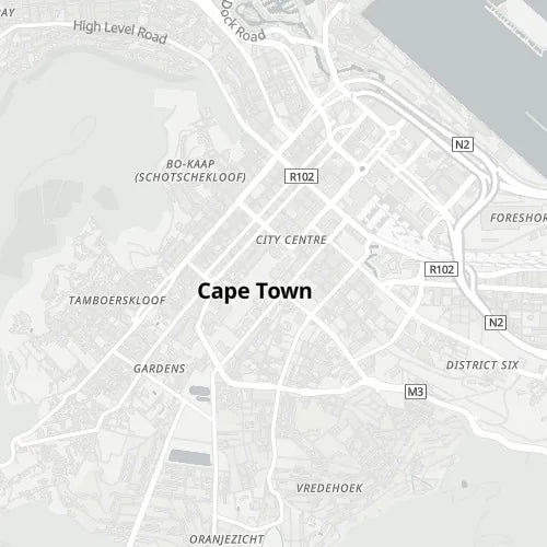 Map of Pretoria East