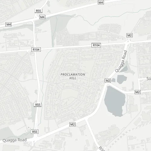 Map of Proclamation Hill
