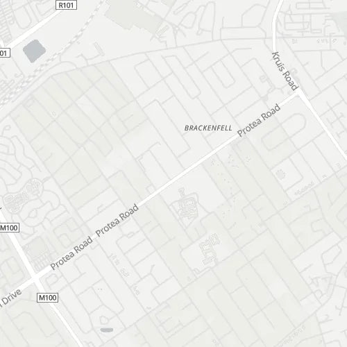 Map of Protea Heights