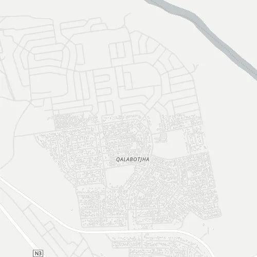 Map of Qalabotjha