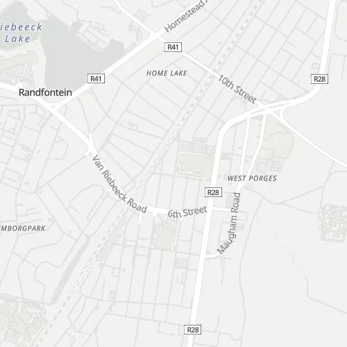 Map of Randfontein