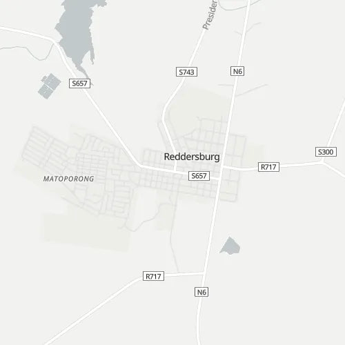 Map of Reddersburg