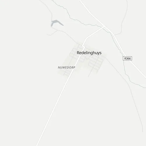 Map of Redelinghuys