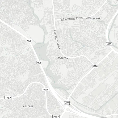 Map of Redfern