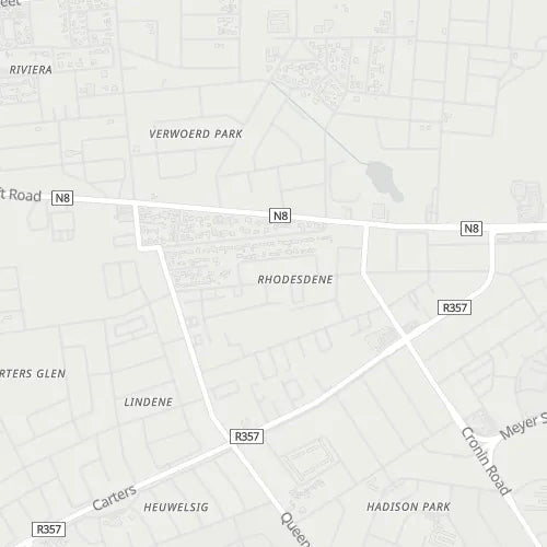 Map of Rhodesdene
