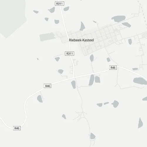 Map of Riebeek Kasteel