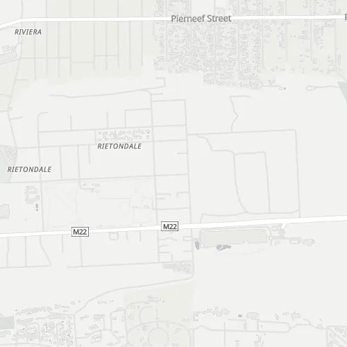 Map of Rietondale