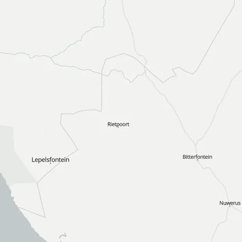 Map of Rietpoort
