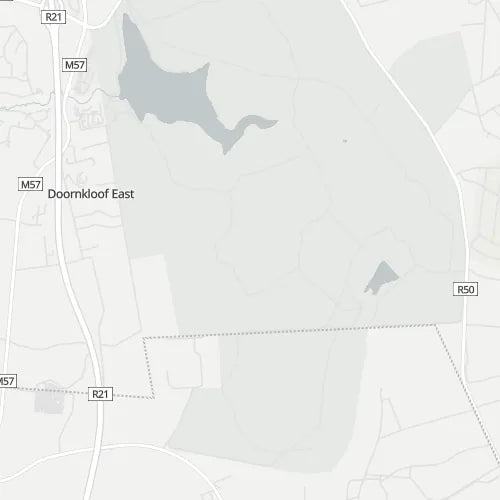 Map of Rietvlei Nature Reserve