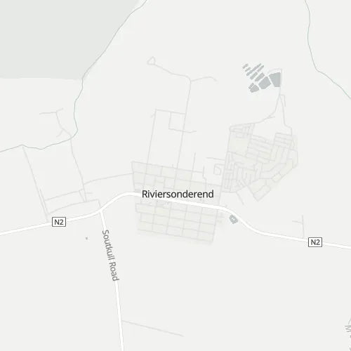 Map of Riviersonderend
